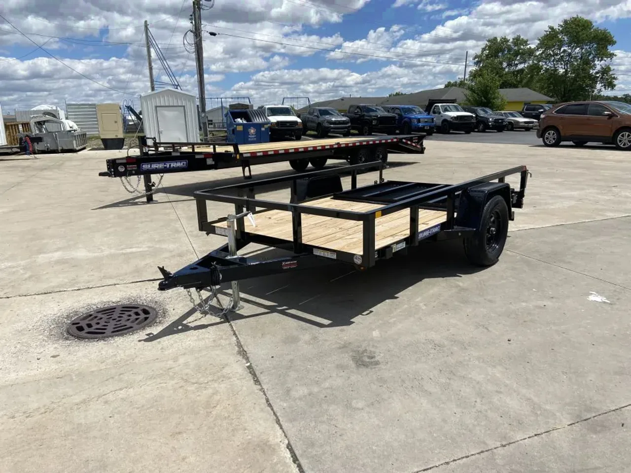 Sure-Trac ST-UTT7210-030 Utility Trailer