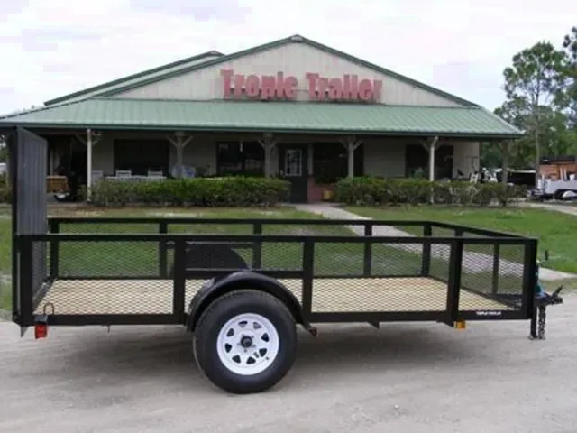 2024 Triple Crown Trailers 6x12 Utility 2' Mesh Sides