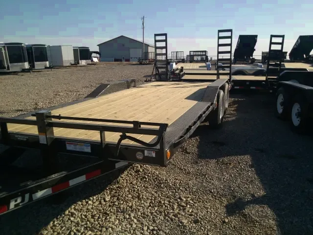 20ft Utility Trailer with 2-7000lb Axles with Brakes