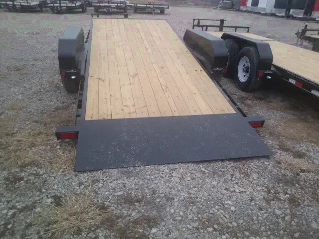 22ft Tilt Utility Trailer w/5200lb Axles