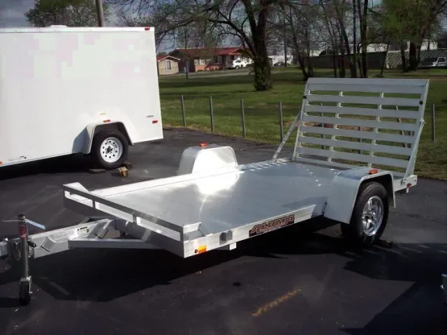 Single 3500lb Axle Utility Trailer 10ft