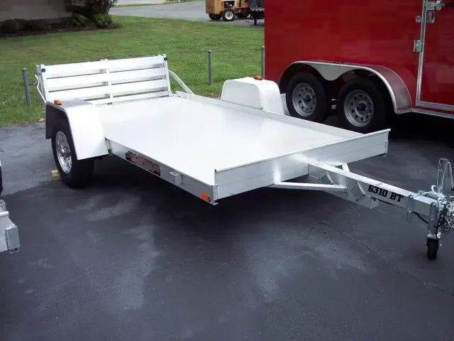 10ft Single 3500lb Axle Lightweight Utility Trailer