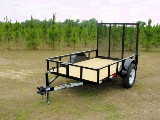 10ft Black SA Utility Trailer