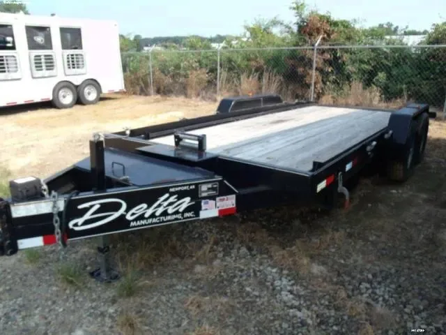 16ft Equipment Trailer w/Spare Mount