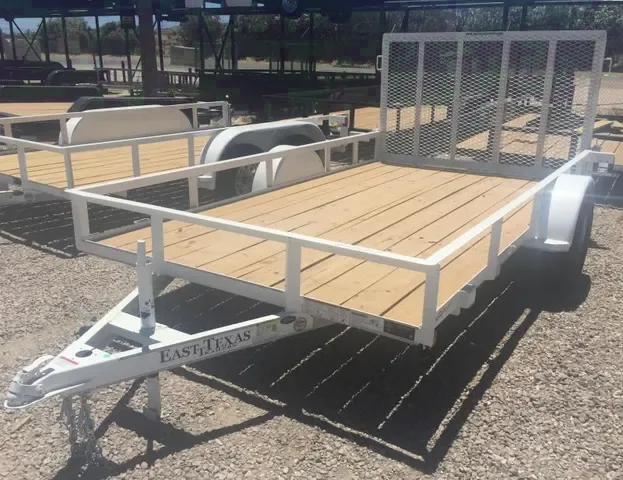 12ft SA Utility Trailer w/Top Wind Jack