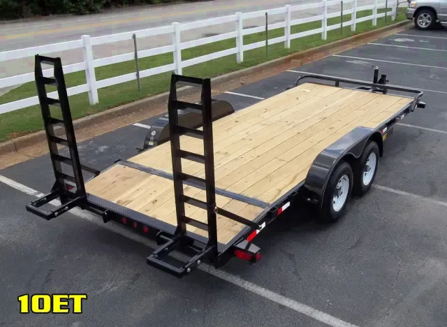 Equipment Trailer 20ft w/Rear Stand Up Ramps
