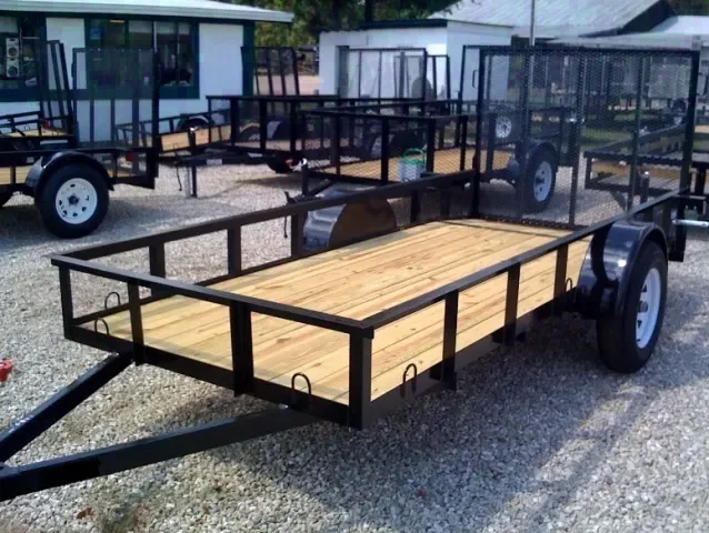 Utility Trailer Single 3500lb Axle BP 10ft