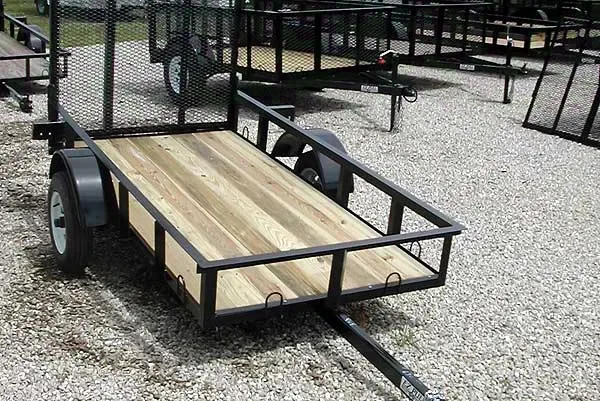 Utility Trailer Bumper Pull 8ft SA