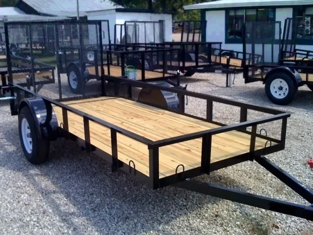 Utility Trailer, 12ft w/Tie Down Loops