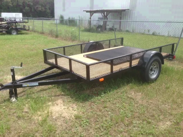 10ft SA Utility Trailer - 1 Foot Mesh Sides