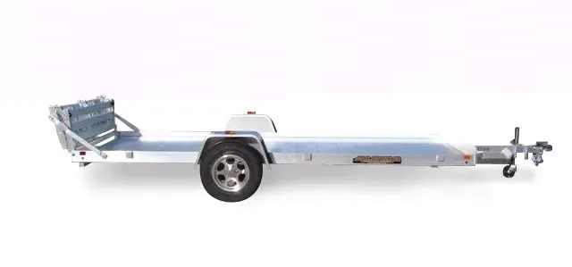 Silver 14ft SA Lightweight Utility Trailer
