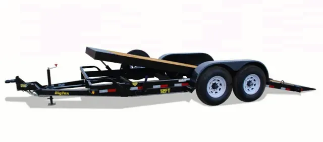 Steel 18 ft Tilt Bed  Equipment Trailer
