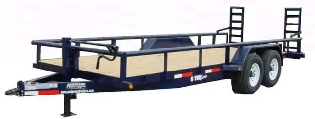 18ft Heavy Duty Utility Trailer w/Ramps
