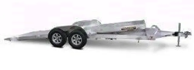 20FT TILT BED TRAILER W/STABILIZER JACKS