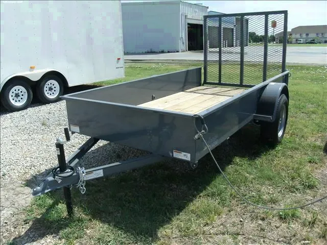 10ft Wood Deck Utility Trailer