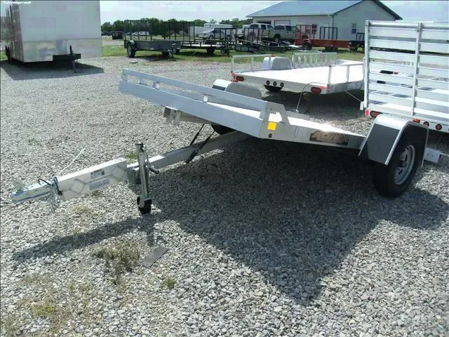 10ft ALL ALUMINUM UTILITY/LANDSCAPE TRAILER W/FULL TILT