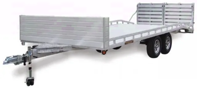 20FT ALL ALUMINUM DECKOVER UTILITY TRAILER