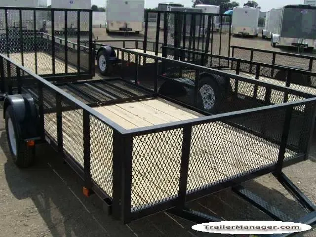 12ft SA Utility Trailer w/Ramp