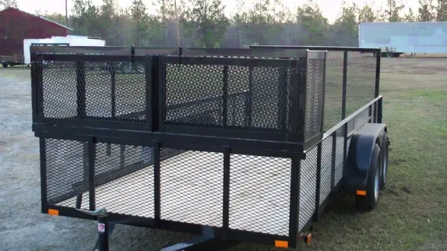 16ft Landscape Trailer