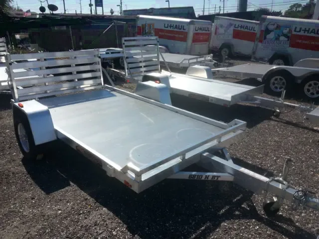 10ft Aluminum Utility Trailer w/Ramp