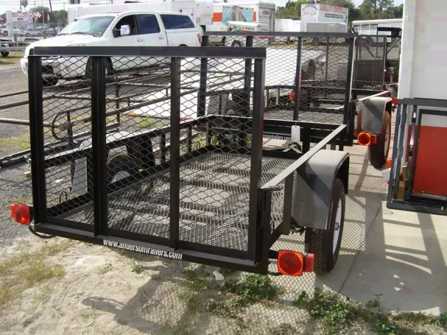 8ft Mesh Utility Trailer