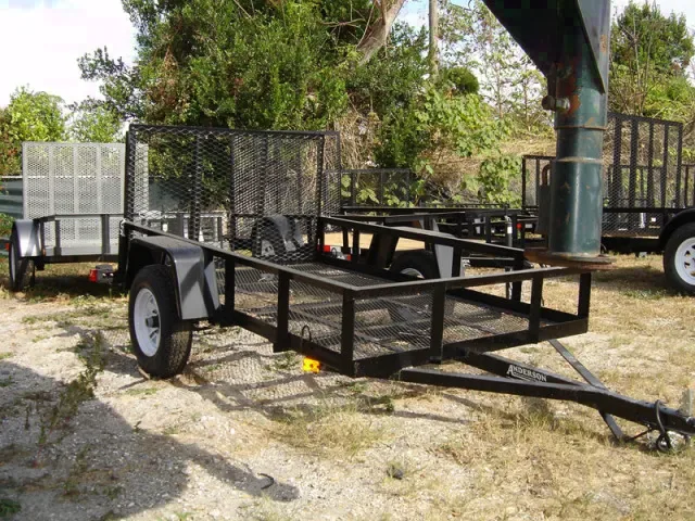 8ft Utility Trailer Mesh Floor