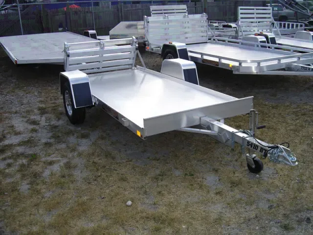 8ft Utility Trailer w/Bi-Fold Tail Gate