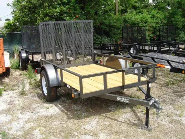 8ft Utility Trailer Wood Floor