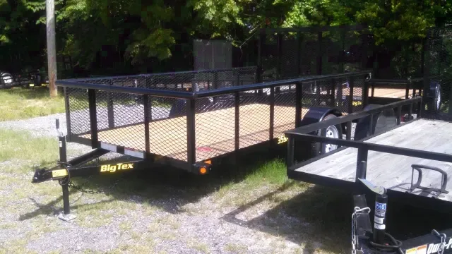 12ft Open Utility Trailer w/ Steel Frame