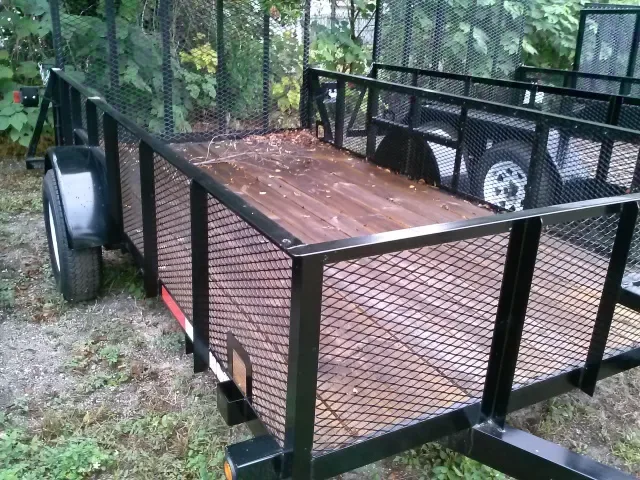 12ft SA Utility Trailer w/High Sides