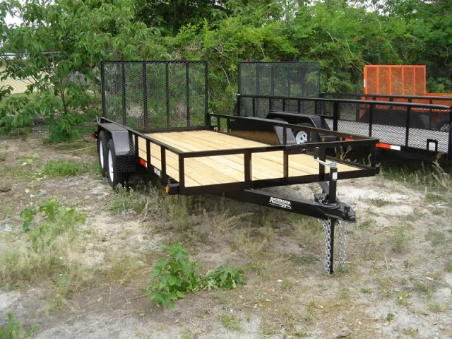 16ft  Utility Trailer Tandem 3500lb Axles