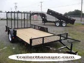 12FT SA ATV/UTILITY TRAILER W/REAR GATE