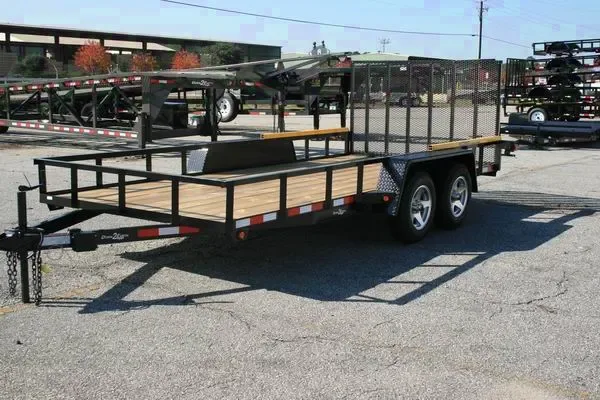 16 Foot T/A Down 2 Earth Utility Trailer