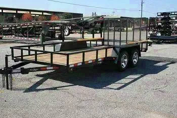 16 Foot Utility Trailer By Down 2 Earth T/A