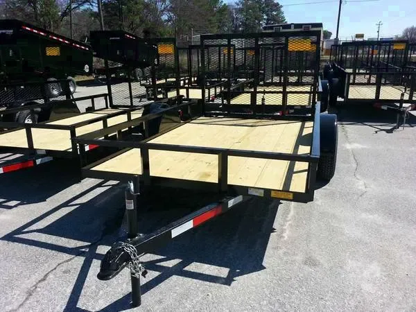 10FT BP Single Axle Utility Trailer