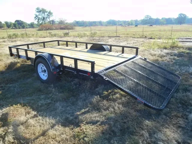 Utility Trailer 12ft w/Treated Lumber Deck