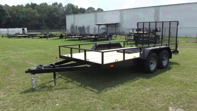14ft TA Utility Trailer w/Ramp Gate