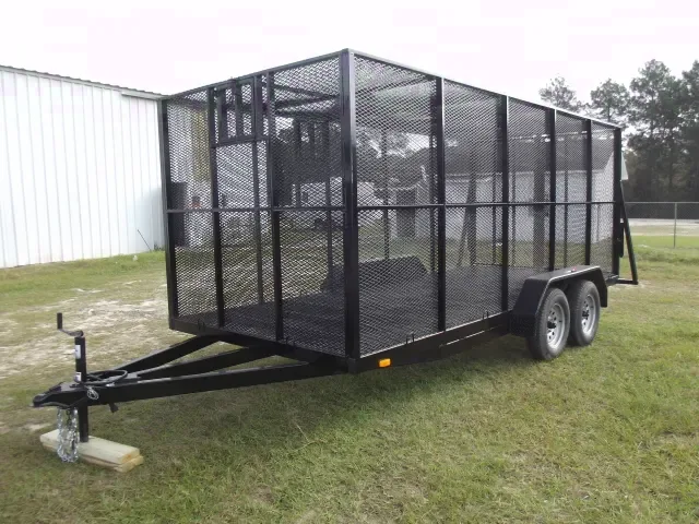 16 ft Tandem 3500 lb Axle Trash Trailer