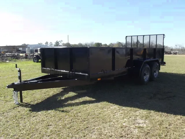 Solid Side 16ft BP Utility Trailer