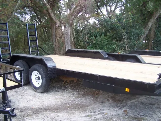 18ft Equipment Trailer w/Tandem 7000lb Axles