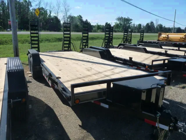 20ft Equipment Trailer w/Tool Box