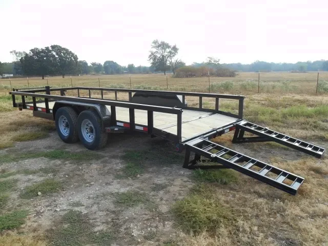 20ft Bumper Pull Equipment Trailer w/Electric Brakes