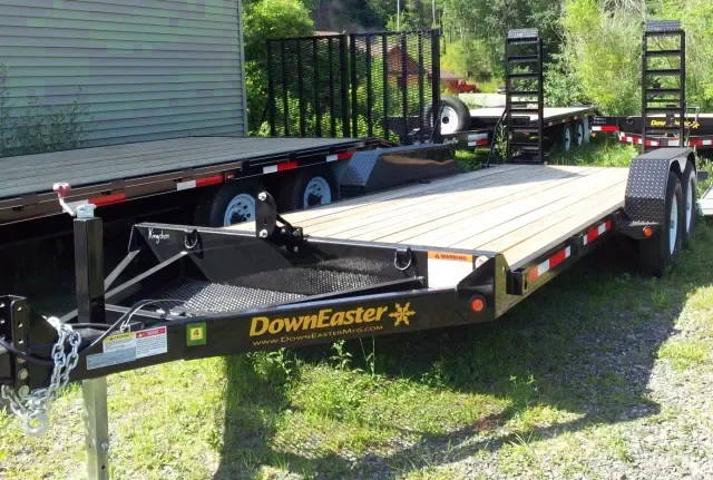 18ft Equipment Trailer with Treated Lumber Decking