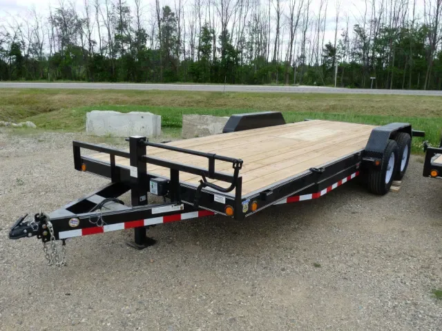 20ft BP Equipment Trailer w/Slide In Ramps
