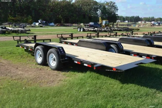22ft 14000# Tilt Bed Bumper Pull