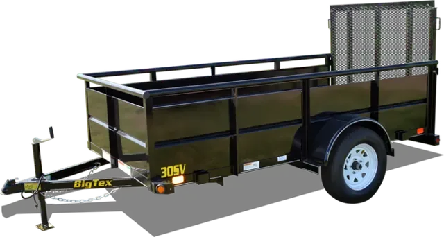 10ft SA Utility Trailer w/Tie Down Loops