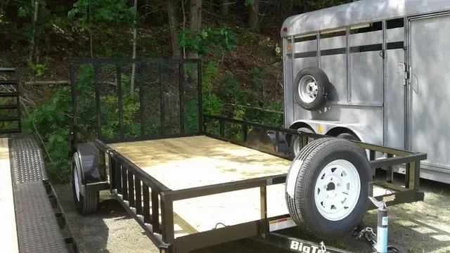 12ft SA Utility Trailer w/Spare Mount