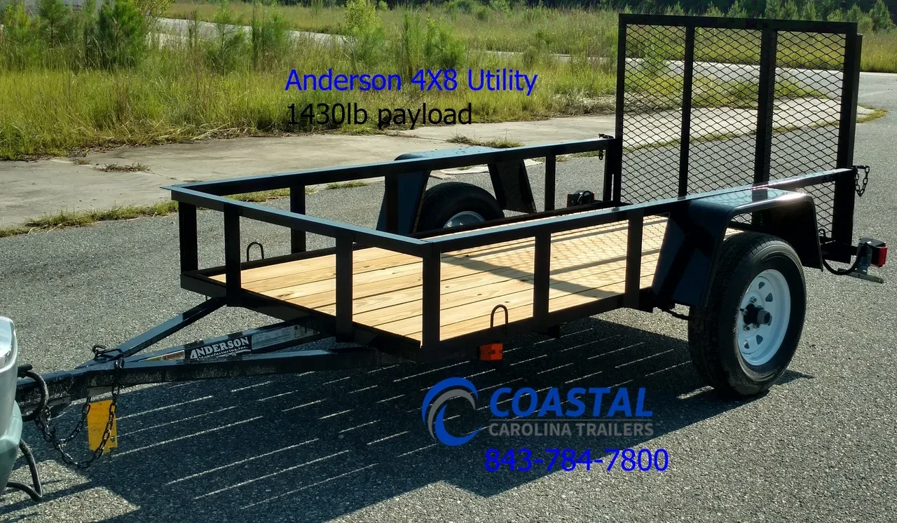 2026 Anderson EC48LS 4x8 Utility Trailer - Hardeeville, SC