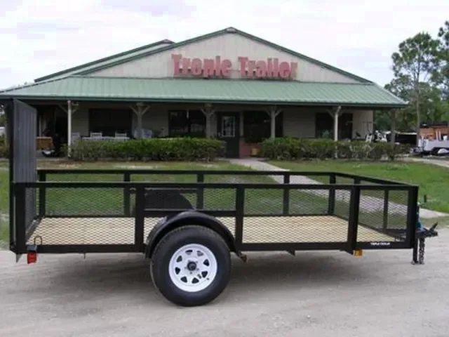 2024 Triple Crown Trailers 6x12 Utility 2' Mesh Sides