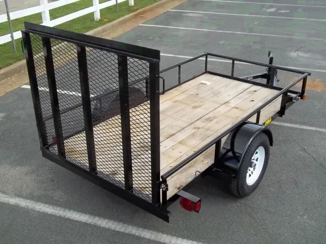 10ft Steel Utility Trailer w/ Ramp